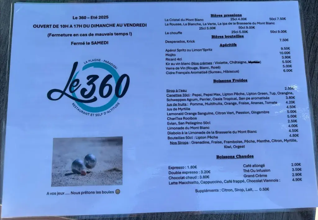 Menu_Restaurant Le 360_France_image_4