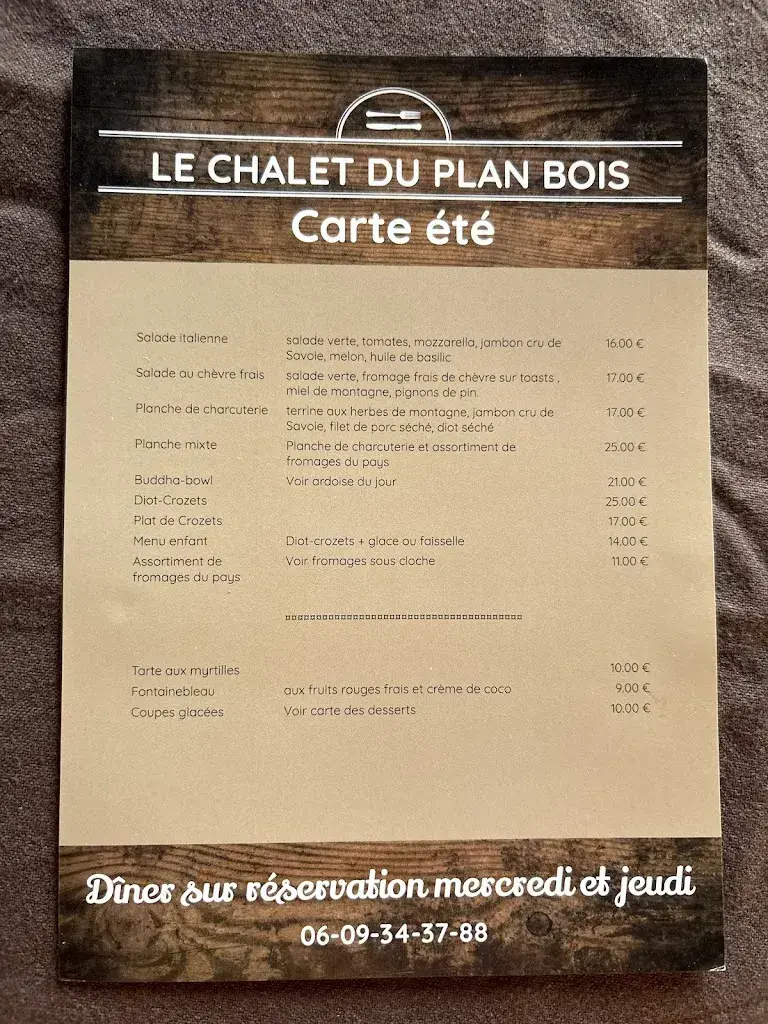 Menu_Le Chalet Du Plan Bois (Chez Laurette)_France_image_1