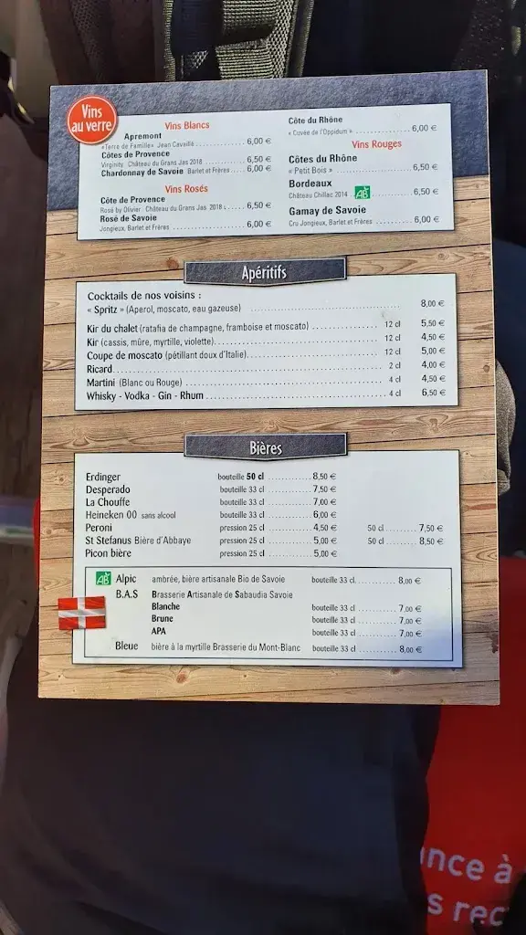 Menu_Chalet De La Grande Rochette_France_image_2