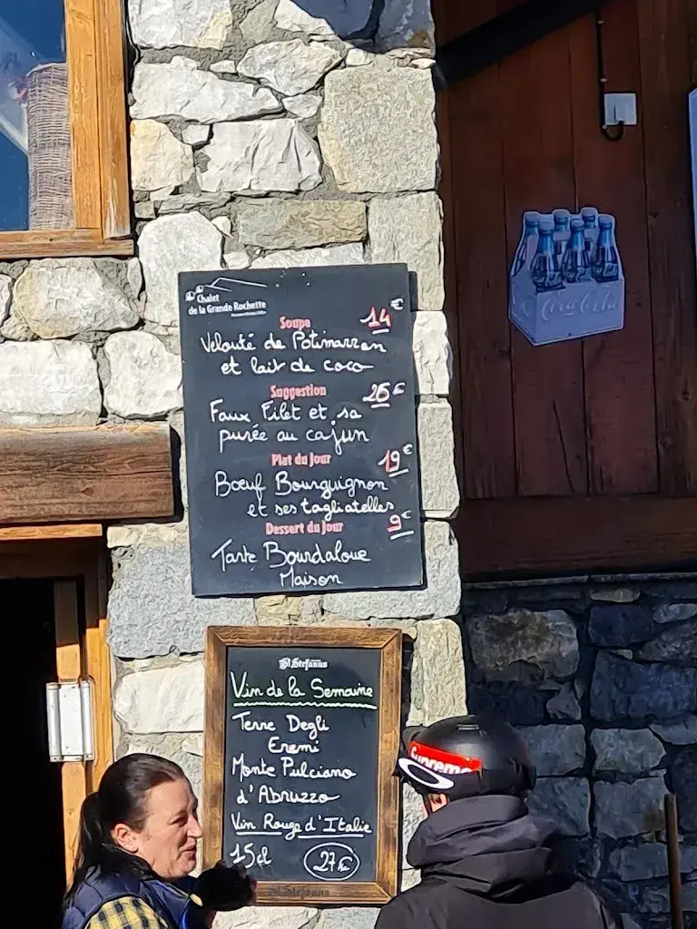 Menu_Chalet De La Grande Rochette_France_image_3