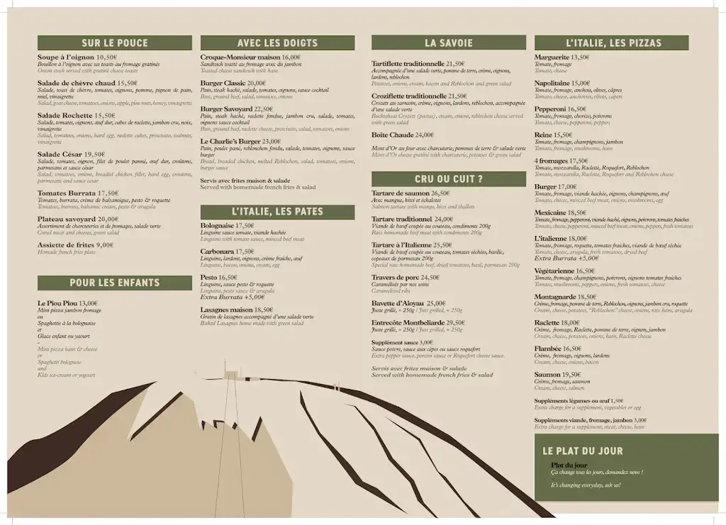 Menu_Brasserie - Pizzeria Le Vega_France_image_1