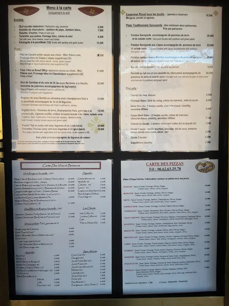 Menu_Le P'tit bouchon La plagne centre_France_image_2