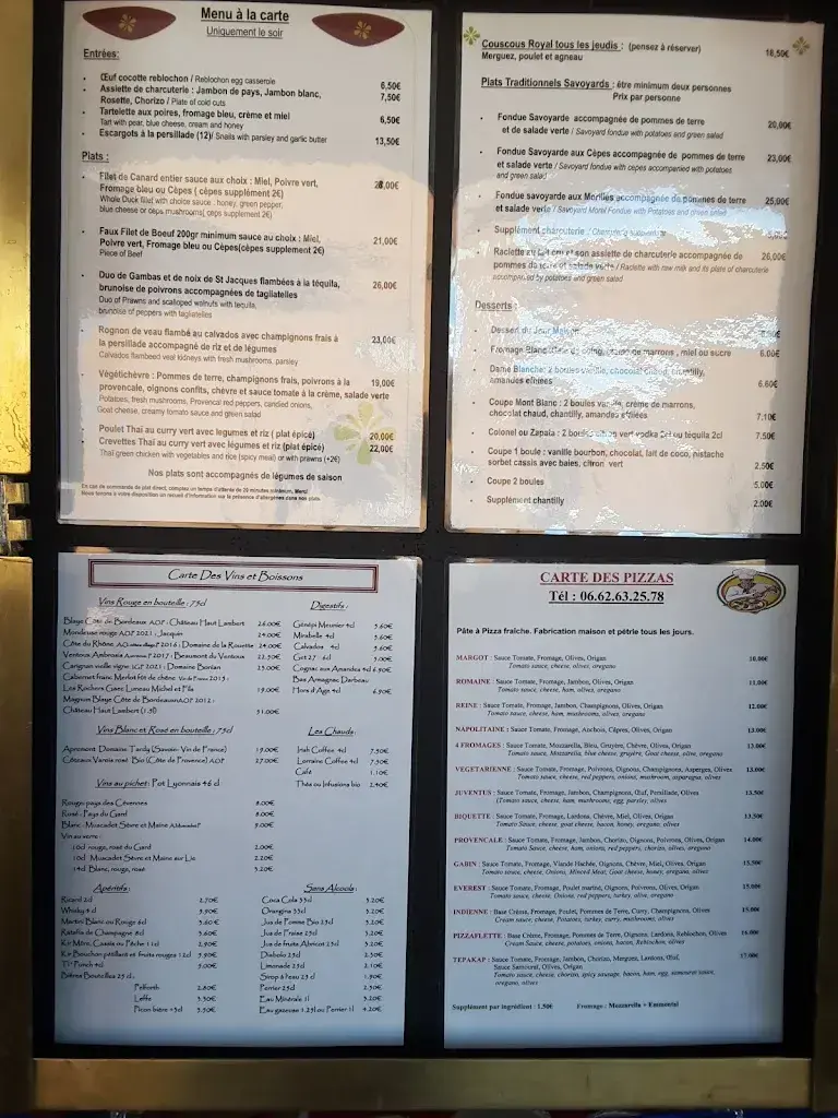 Menu_Le P'tit bouchon La plagne centre_France_image_3