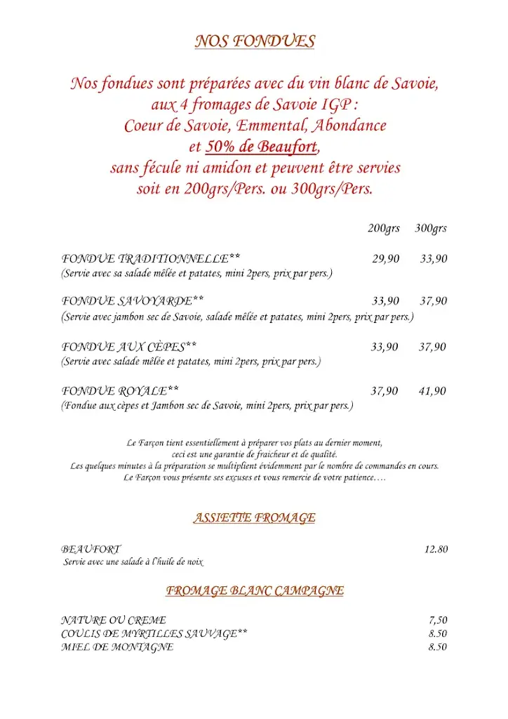 Menu_Restaurant Le Farçon_France_image_1
