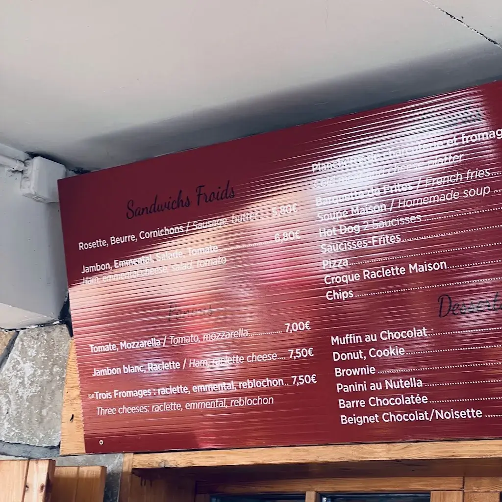 Menü_Le Chalet des Verdons Sud_France_Bild_4