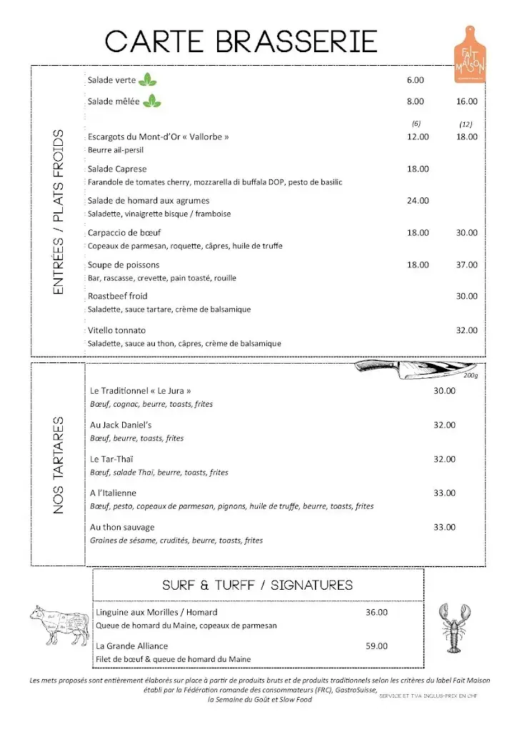 Menu_Restaurant Le Jura_Fribourg_image_1