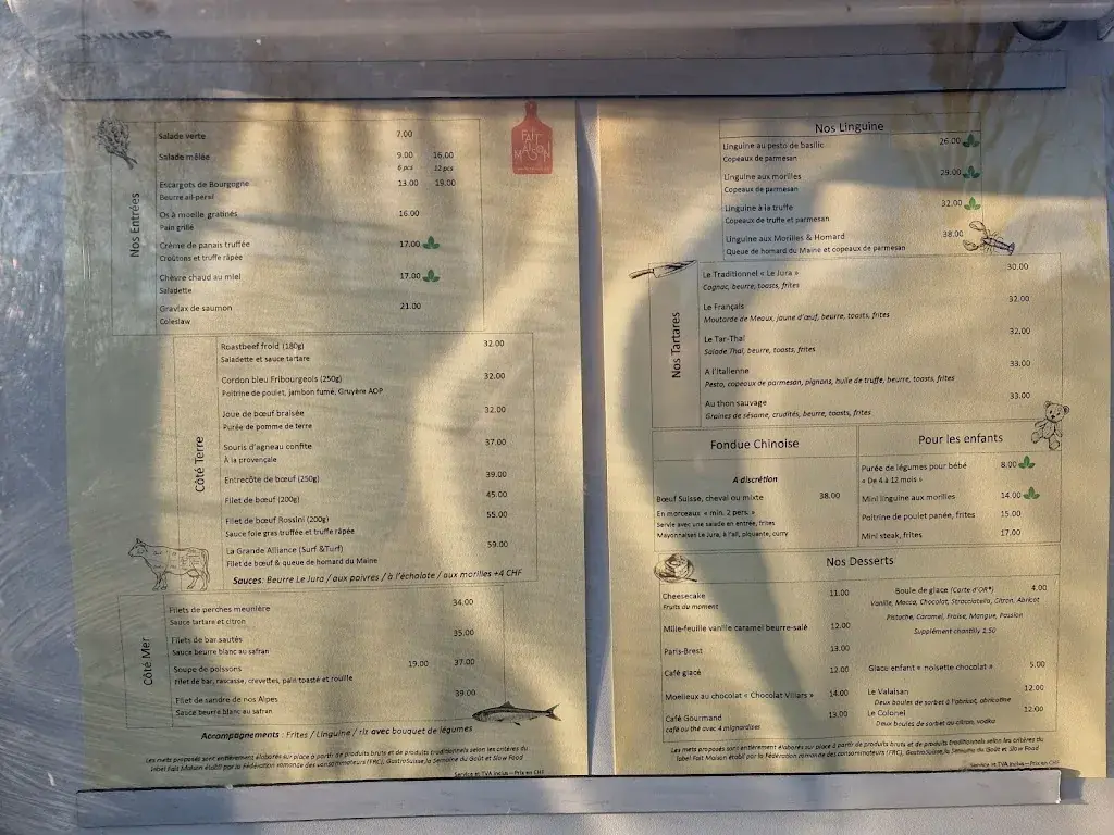 Menu_Restaurant Le Jura_Fribourg_image_2