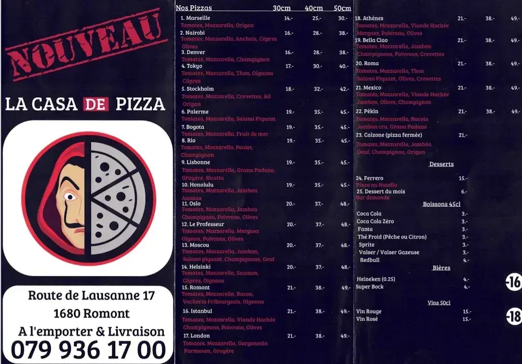 La Casa De Pizza Romont_Romont_menu_image_1