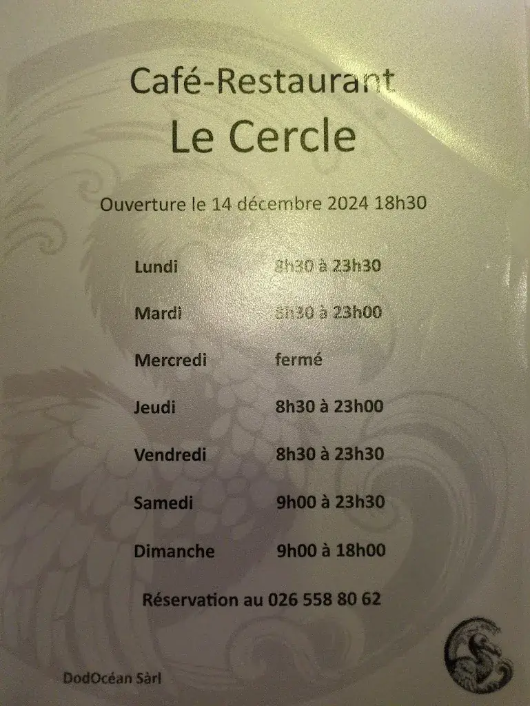 Menu_Café-Restaurant Le Cercle_Vuisternens-d/Romont_image_2