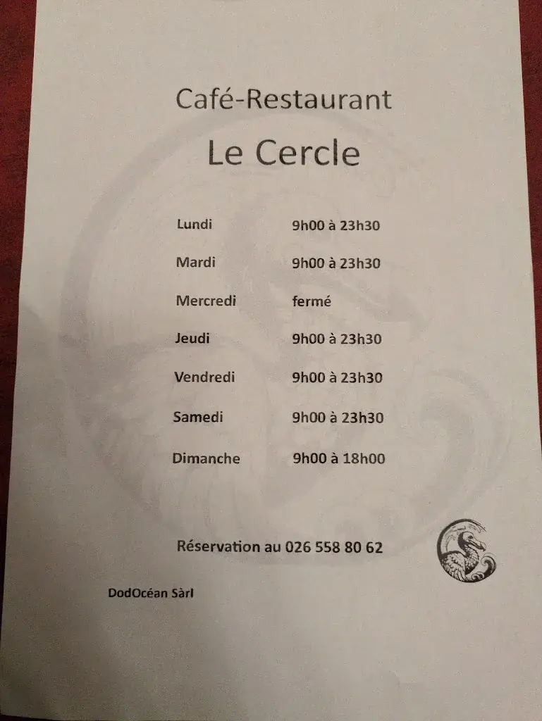 Menu_Café-Restaurant Le Cercle_Vuisternens-d/Romont_image_3