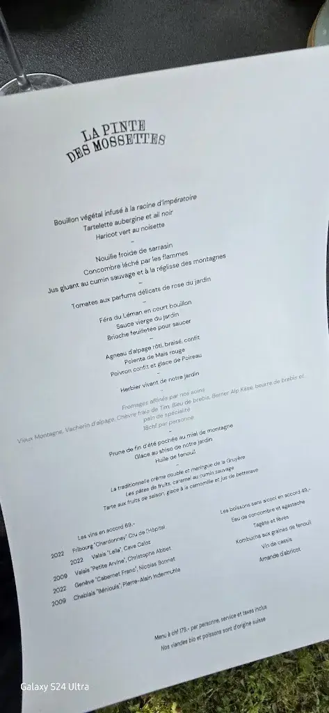 Menu_La Pinte des Mossettes_Cerniat_image_4