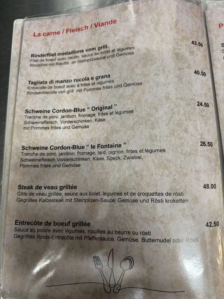 Menu_Restaurant La Fontaine_Péry-La Heutte_image_3