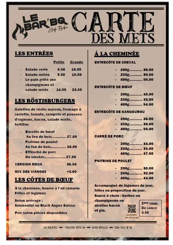 Menu_Le Bar’BQ Restaurant_Bulle_image_1