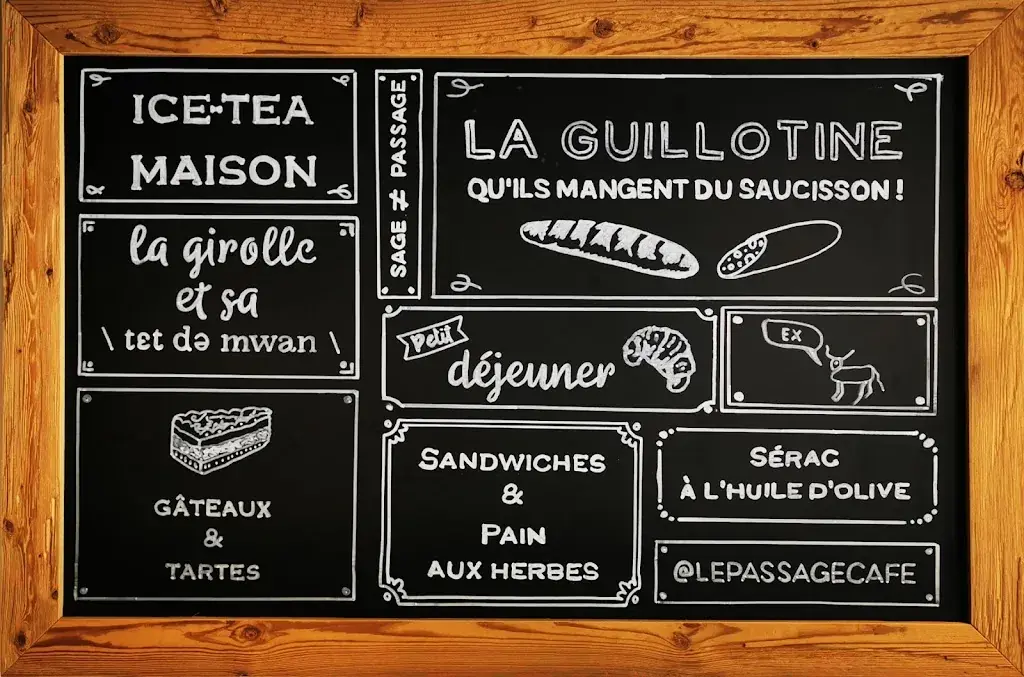 Le Passage restaurant in Bulle