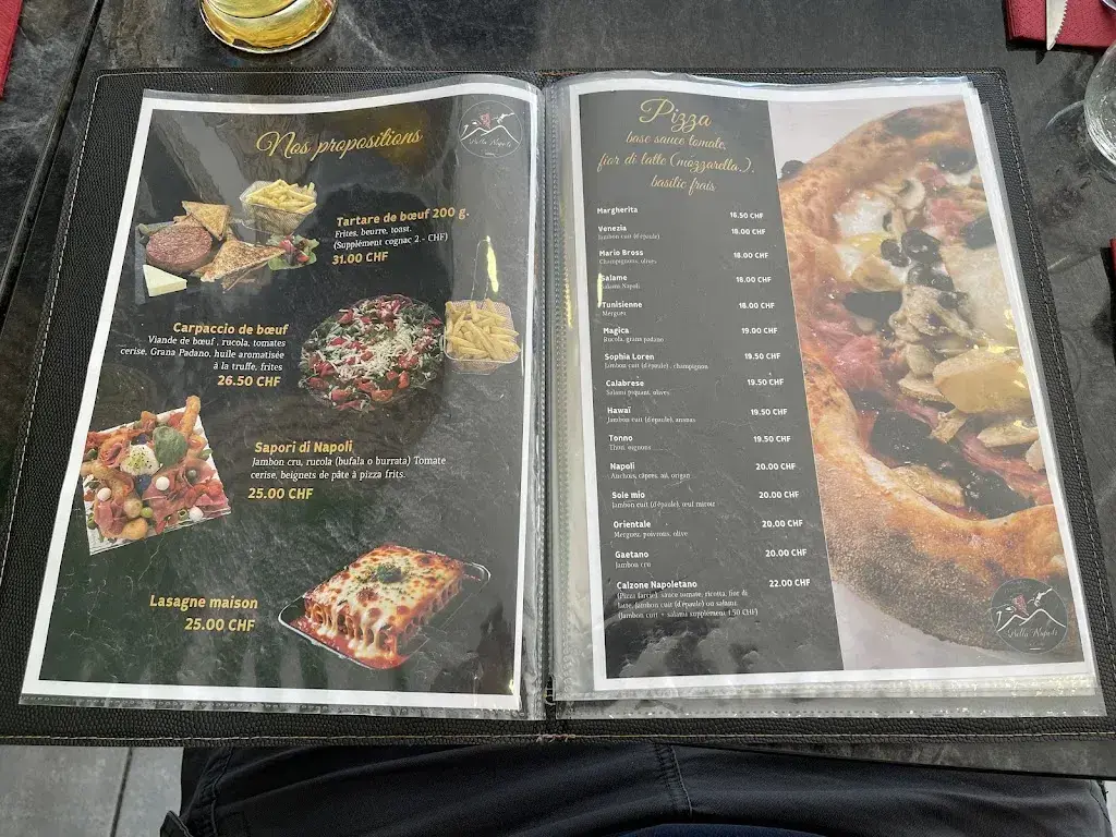 Menu_Pizzeria Bella Napoli Da Luigi_Bulle_image_4