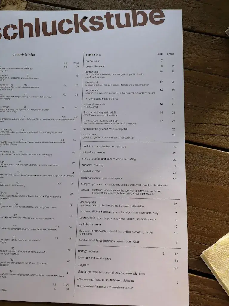 Menu_Spunte - Restaurant, Lounge & Sportbar_Seedorf_image_3