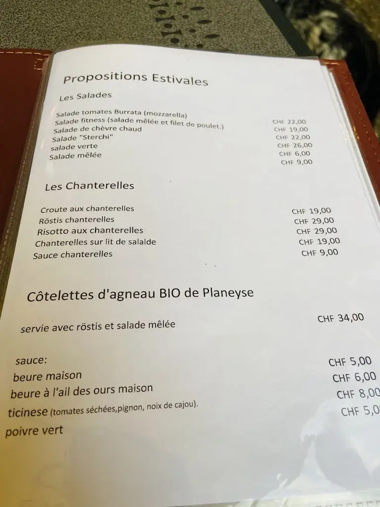 Menu_l'Ecureuil_La Chaux-de-Fonds_image_4