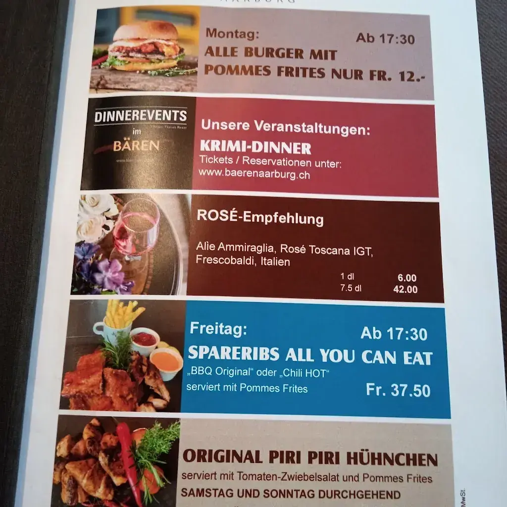 Menu_Gasthof Bären Aarburg_Aarburg_image_1