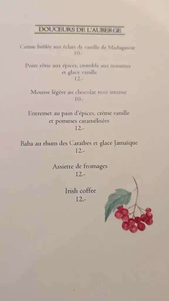 Auberge Aux 3 Tilleuls_Genolier_menu_image_1