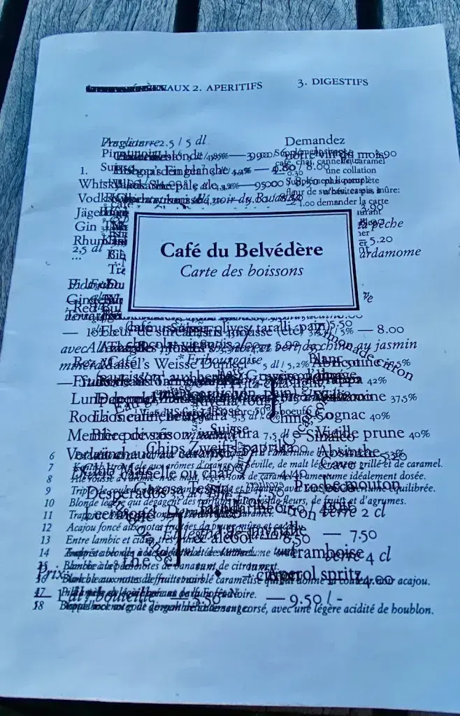 Belvédère restaurant à Fribourg