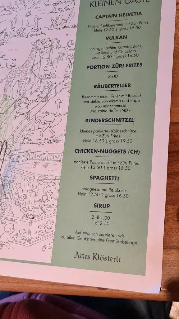 Menu_Altes Klösterli_Zürich_image_2