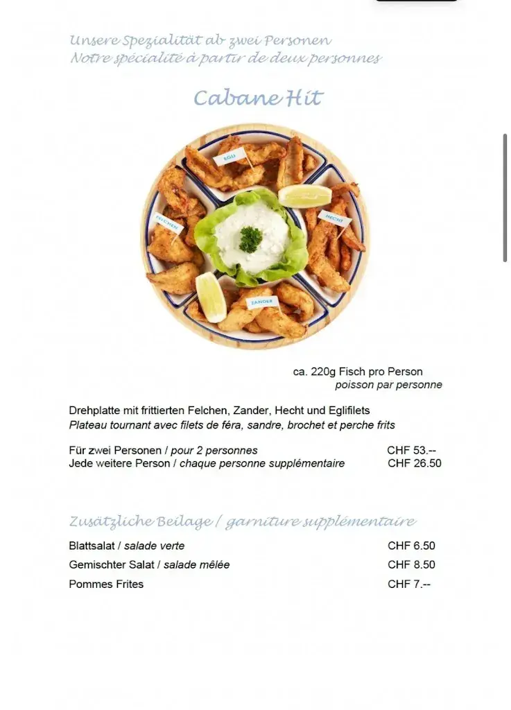 Menu_Cabane du Pêcheur_Erlach_image_2