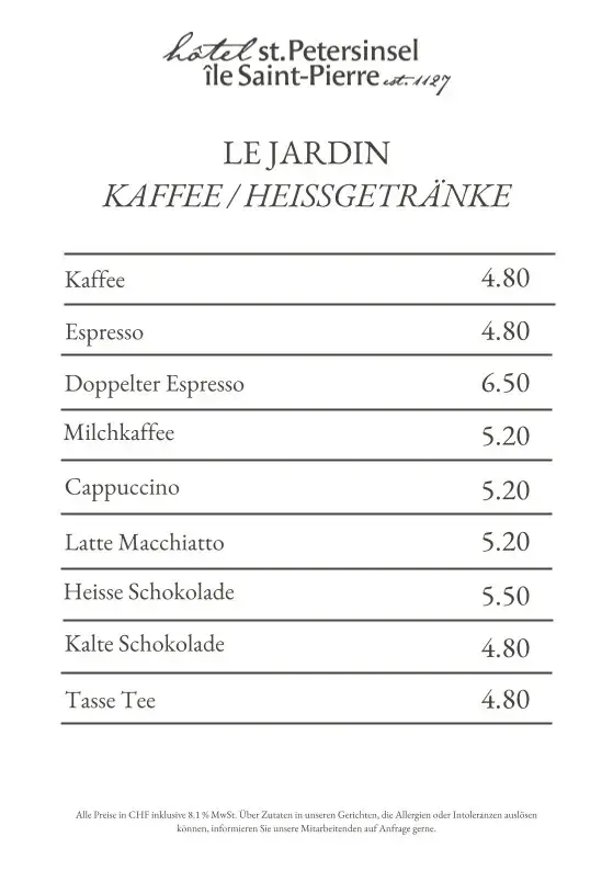 Menu_Le Jardin - Hotel St. Petersinsel_Erlach_image_3
