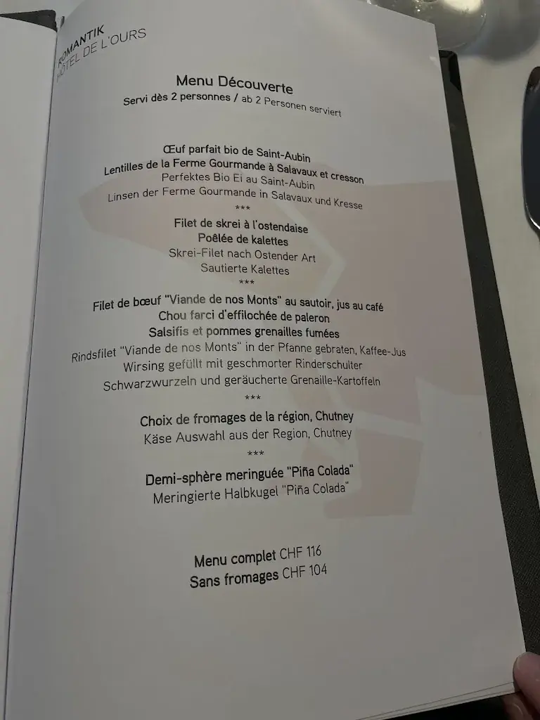 Menu_Romantik Hotel de l'Ours_Sugiez_image_2