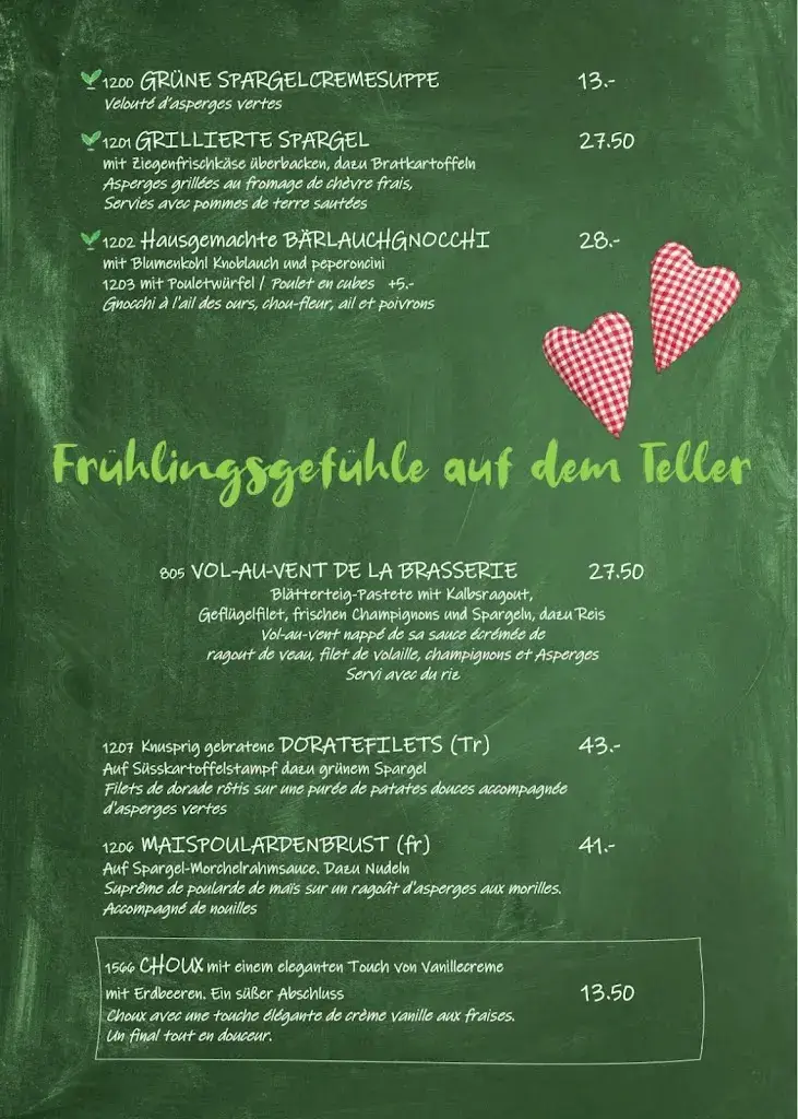 Menu_La Brasserie_Murten_image_1