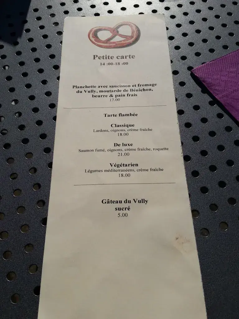 Menu_Hôtel Restaurant Le Mont-Vully_Lugnorre_image_4