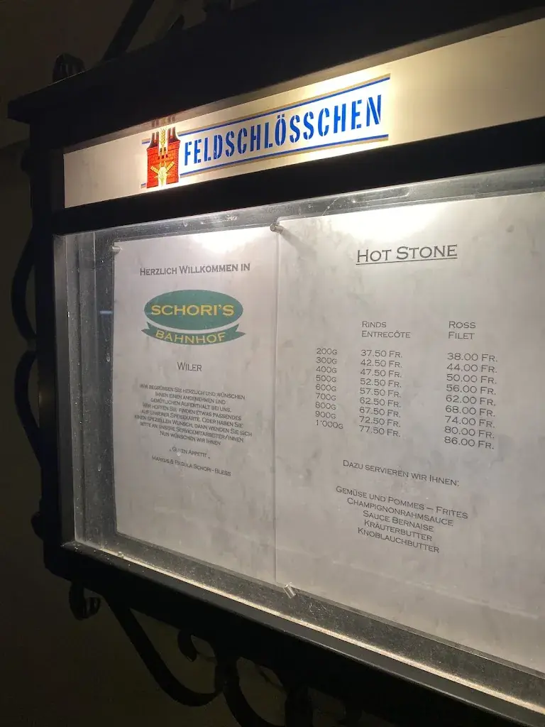 Menu_Schori's Bahnhof_Wiler bei Utzenstorf_image_1