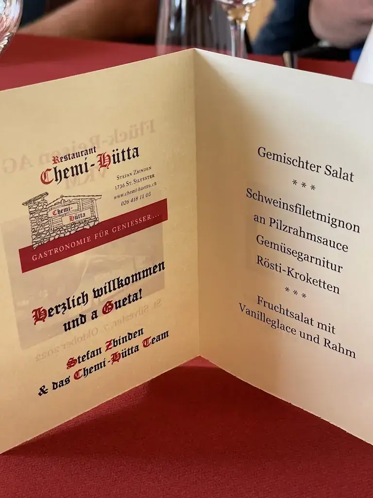 Menu_RESTAURANT CHEMI-HÜTTA_St. Silvester_image_2