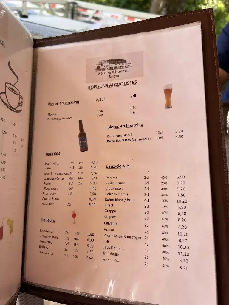 Menü_Hôtel-Restaurant du Chasseur_Enges_Bild_3