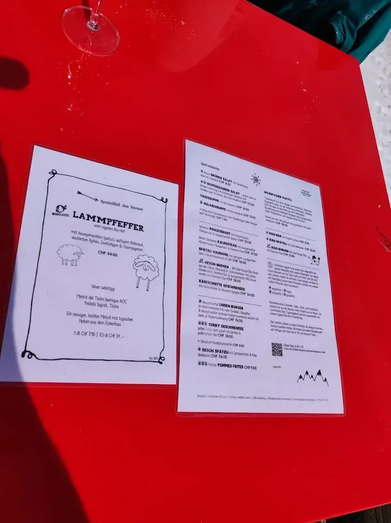 Restaurant by Berghotel Oeschinensee_Kandersteg_menu_image_1