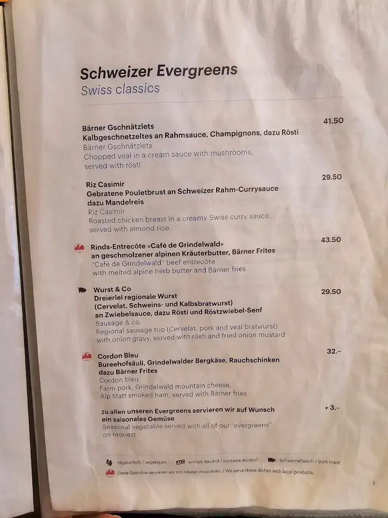 Menu_Restaurant Eigergletscher 2320 m_Eigergletscher_image_3