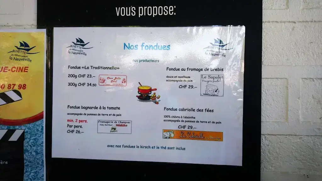 Menu_Buvette du Débarcadère_La Neuveville_image_2