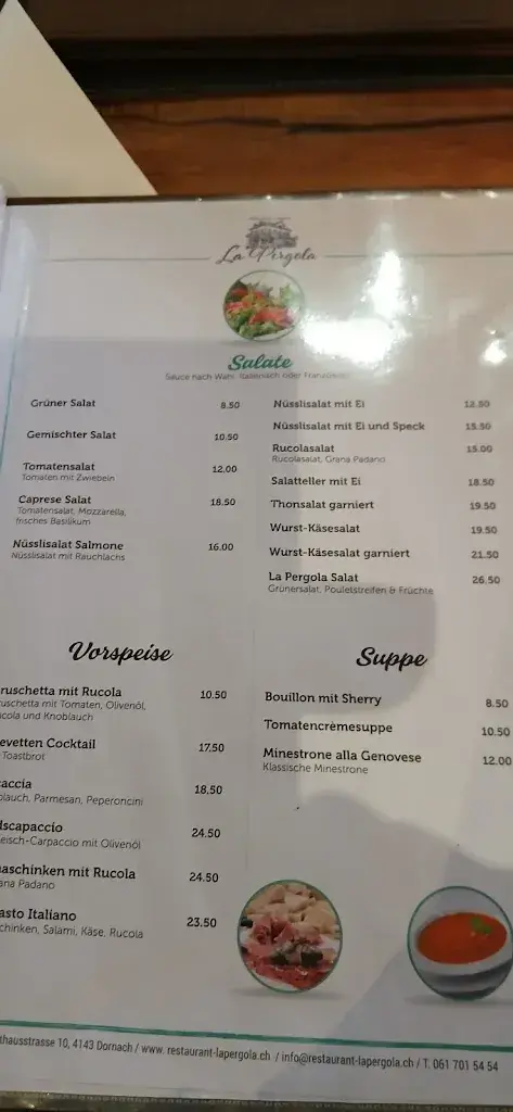 Menu_Restaurant La Pergola_Dornach_image_3