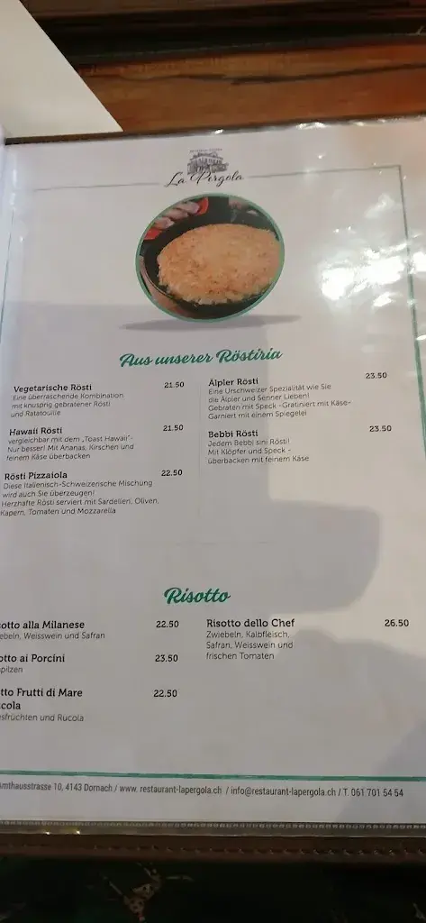 Menu_Restaurant La Pergola_Dornach_image_4