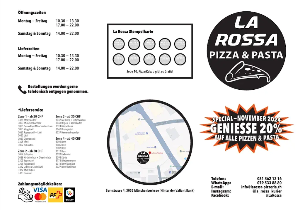 Menu_La Rossa Take Away_Münchenbuchsee_imagen_2