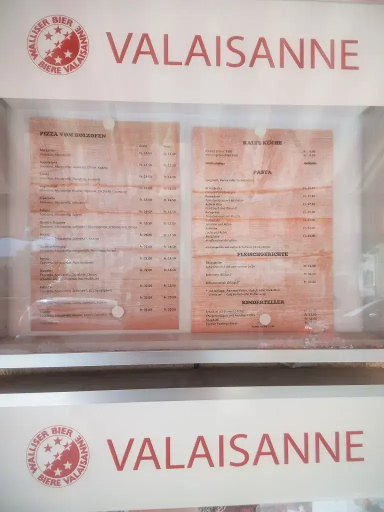 Menu_Restaurant Pizzeria Tourist_Gampel_image_4