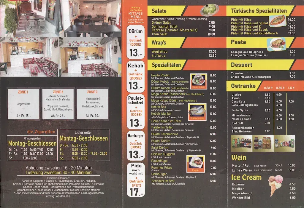 Menu_Pizzeria 4U_Jegenstorf_image_3