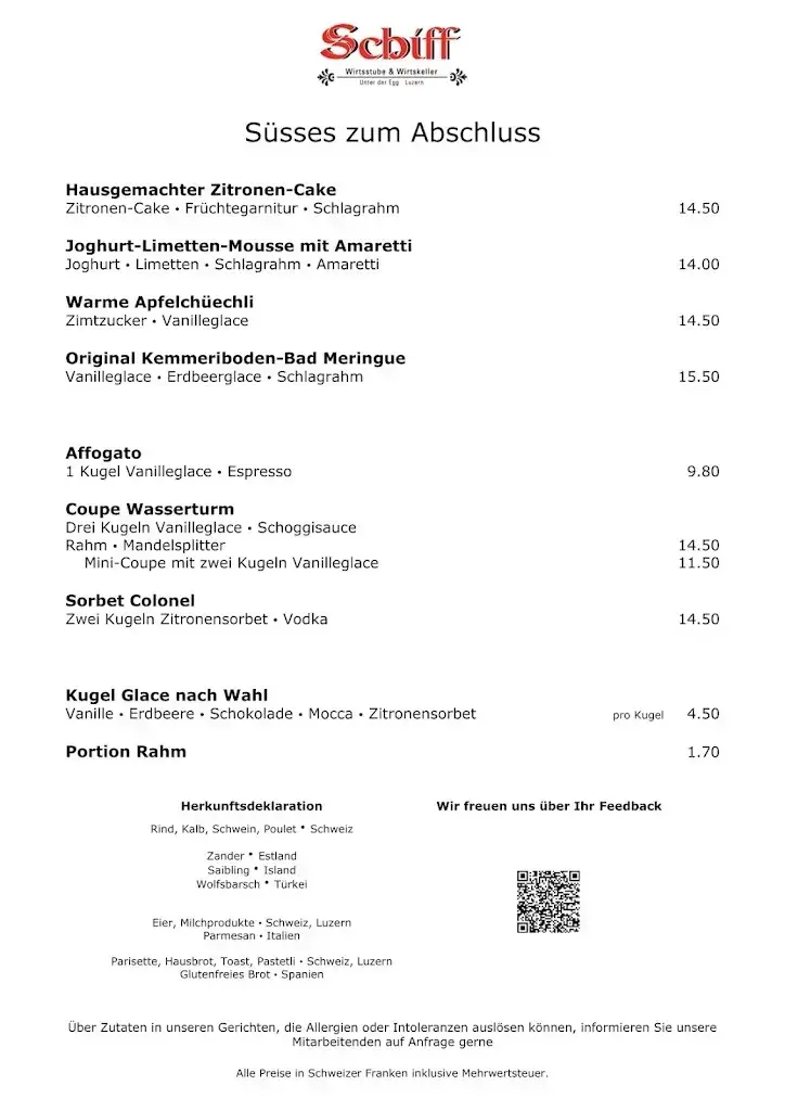 Menu_Restaurant Schiff_Luzern_image_1