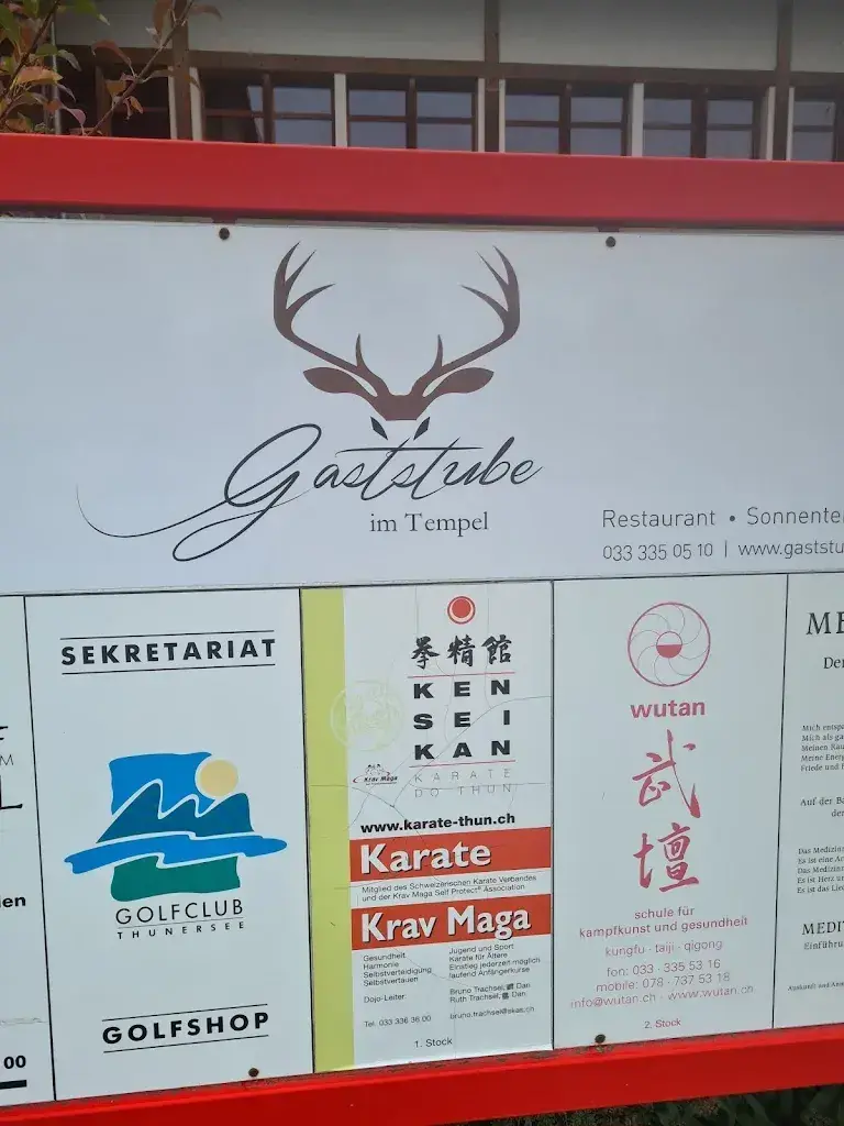 Gaststube im Tempel restaurant à Thun