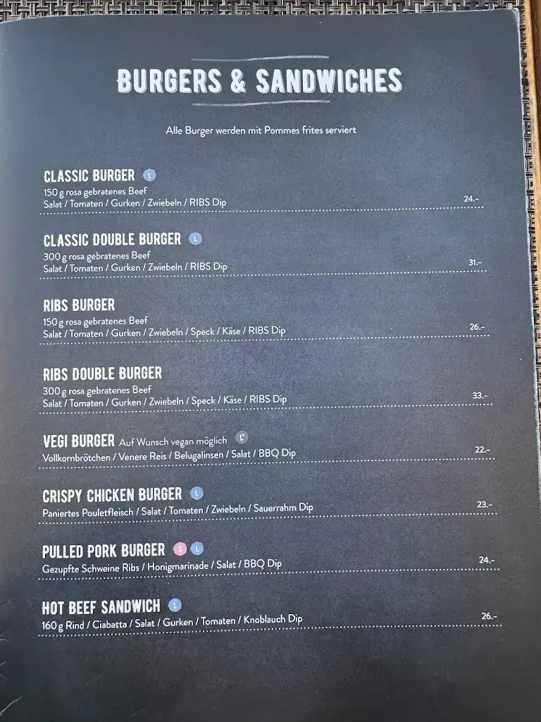 Menu_Ribs Steakhouse_Thun_imagen_2