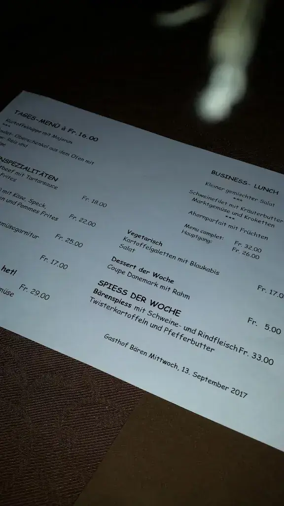 Gasthof Bären Rapperswil_Rapperswil_menu_image_1