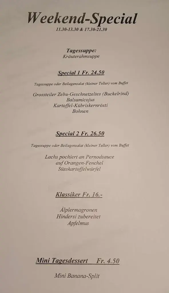 Menu_Hotel Bahnhof Giswil - Restaurant & Catering_Giswil_image_4