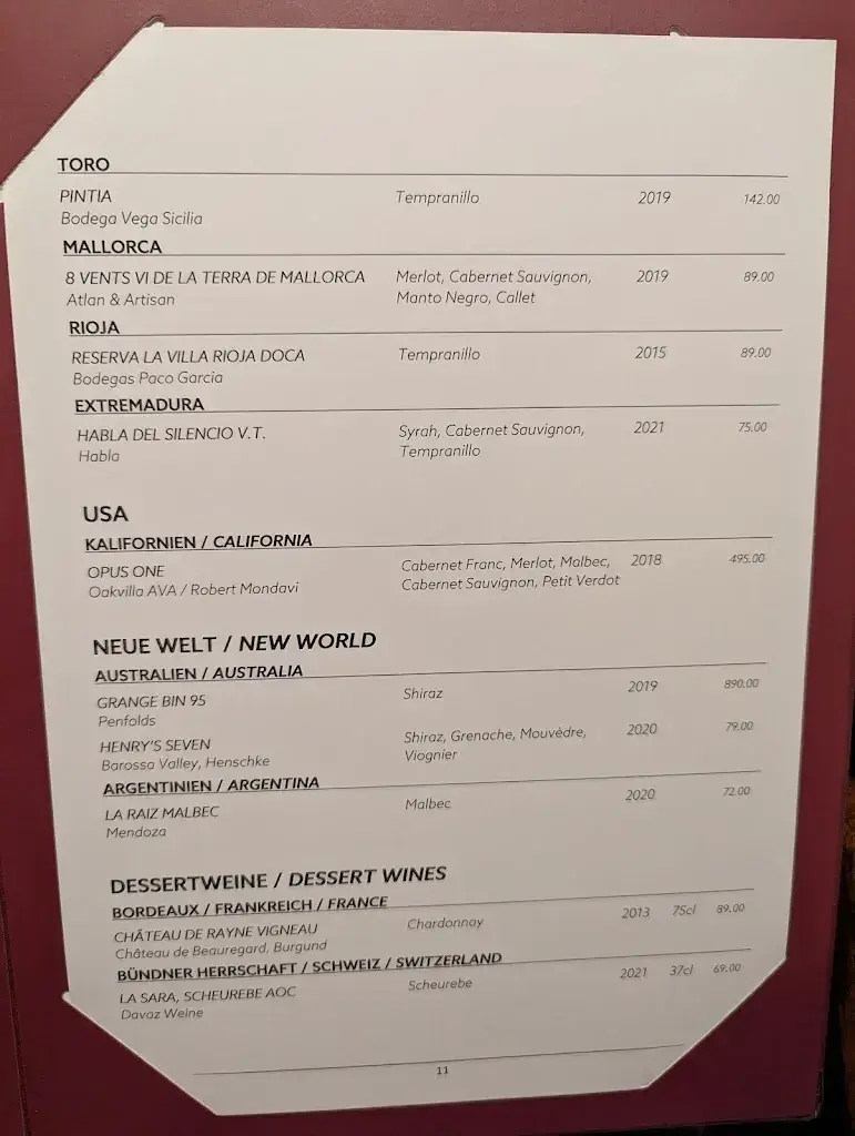 Menu_Restaurant La Soupière_Zürich_image_3