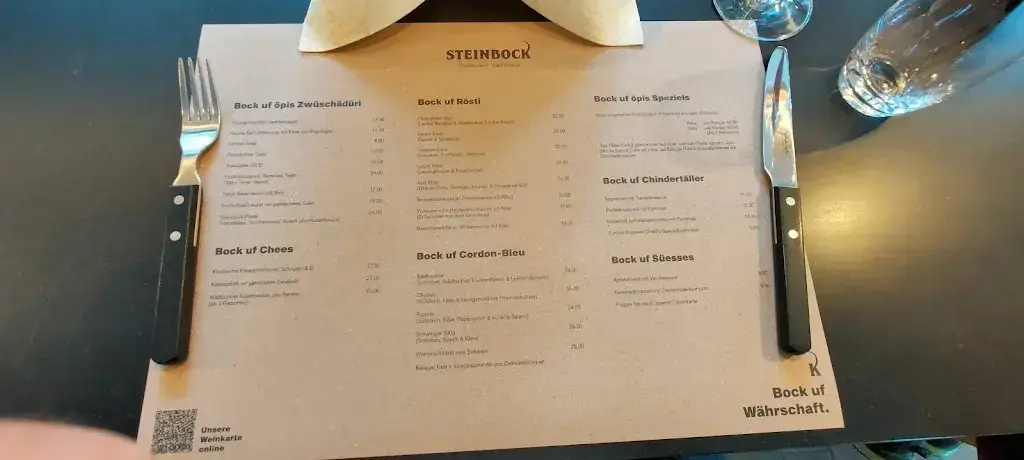 Restaurant Steinbock restaurant à Adelboden