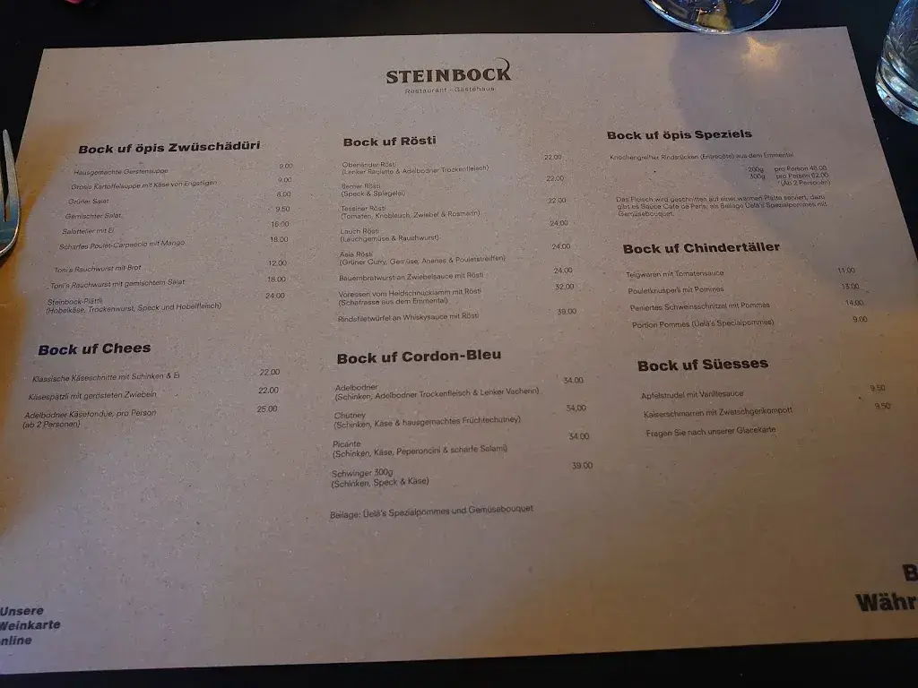 Menu_Restaurant Steinbock_Adelboden_image_3