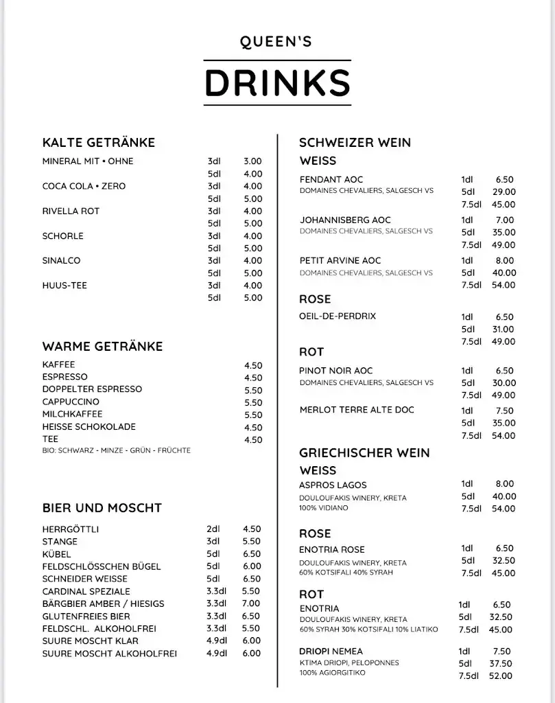 QUEEN‘S RESTAURANT & BAR_Adelboden_menu_image_1